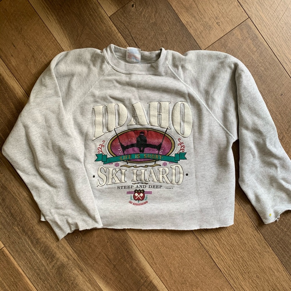 cropped sweater